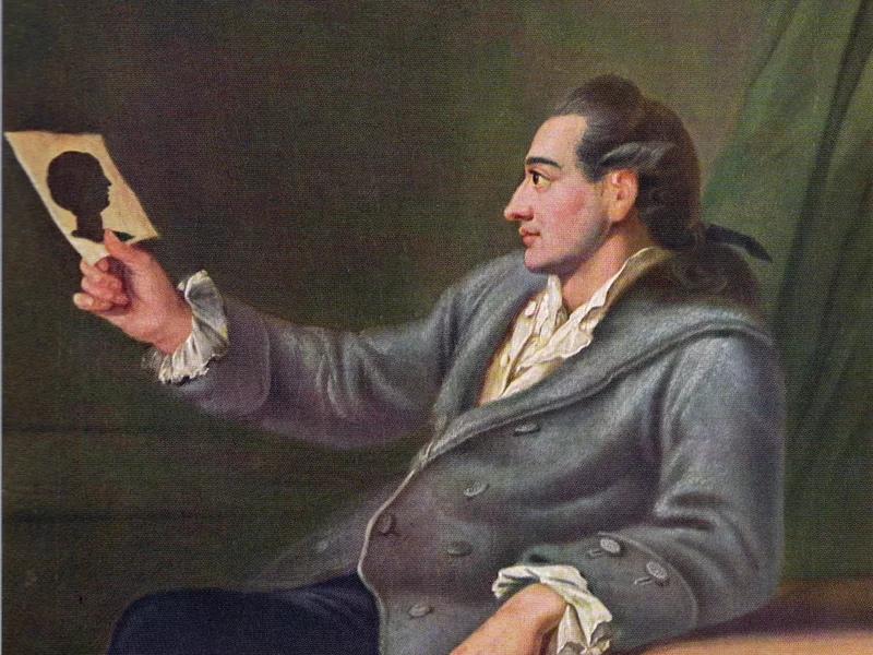 1737-Georg Melchior Kraus - Il giovane Johann Wolfgang Goethe
